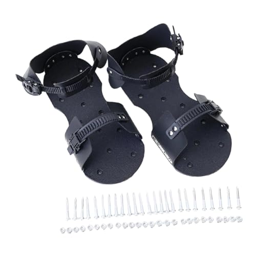 Rasenbelüfterschuhe mit Metallspikes für Epoxid-Bodenkonstruktion und Harzbeschichtungen Abdeckung Installation, EU-Größe 38-45, Nagel 2,8 cm Rasenbelüfterschuhe mit Metallspikes für Epoxid-Bodenkonstruktion und Harzbeschichtungen Abdeckung Installation, EU-Größe 38-45, Nagel 2,8 cm von misppro