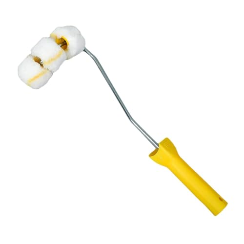 Rohr-Farbroller, gebogener Rohrroller, Pinsel mit Rahmen für Wasserrohr-Ellenbogen, Industrie, Haushalt, leichtes Malwerkzeug von misppro