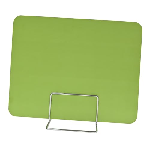 Schreibtisch-Trennwand, Trennwand, Tisch-Trennwand, für Studium, Prüfungen, Klassenzimmer, Büro, Restaurant, 40 x 40 cm, grüner Metallständer Schreibtisch-Trennwand, Trennwand, Tisch-Trennwand, für Studium, Prüfungen, Klassenzimmer, Büro, Restaurant, 40 x 40 cm, grüner Metallständer von misppro