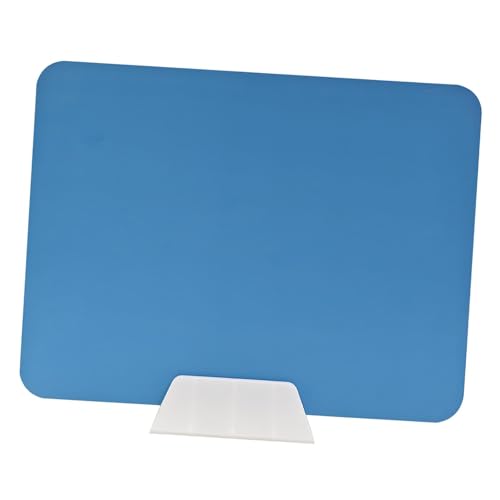 Schreibtisch-Trennwand, Trennwand, Tisch-Trennwand, für Studium, Tests, Klassenzimmer, Büro, Restaurant, 40 x 40 cm, blauer PP-Ständer Schreibtisch-Trennwand, Trennwand, Tisch-Trennwand, für Studium, Tests, Klassenzimmer, Büro, Restaurant, 40 x 40 cm, blauer PP-Ständer von misppro