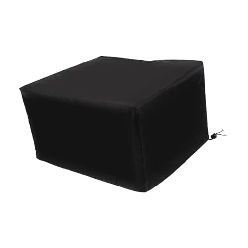 Staubdichte, wasserdichte Abdeckung für 3D-Drucker, mit Kordelzug, Oxford-Stoff, Schutzhülle für 3D-Drucker, mehrere Größen erhältlich, Schwarz, 50 x 45 x 30 cm von misppro