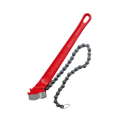 misppro 14 Zoll Kettenschlüssel Ölfilter Entferner Werkzeug Heavy Duty Rohrverschraubung Multifunktional Tragbar Rot misppro 14 Zoll Kettenschlüssel Ölfilter Entferner Werkzeug Heavy Duty Rohrverschraubung Multifunktional Tragbar Rot von misppro
