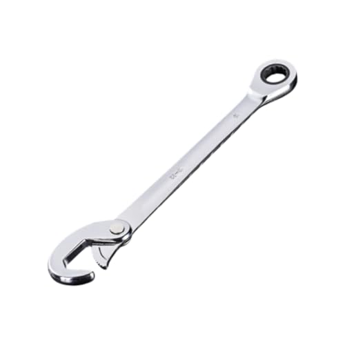 misppro 72-Zahn-Ratschenschlüssel, Stahl, Mehrzweck-Wartungswerkzeug für Sanitär, Automobil, Fahrrad, Autoreparatur, mit 35 mm Backenöffnung, 18 bis 32 mm misppro 72-Zahn-Ratschenschlüssel, Stahl, Mehrzweck-Wartungswerkzeug für Sanitär, Automobil, Fahrrad, Autoreparatur, mit 35 mm Backenöffnung, 18 bis 32 mm von misppro