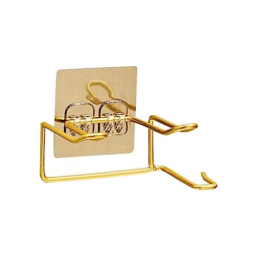 misppro Haartrockner-Aufbewahrungshalter, Wandmontage, Organizer für Styling-Werkzeuge, Gebläserahmen, Edelstahl, für Badezimmer, Schlafzimmer, Küche, Gold misppro Haartrockner-Aufbewahrungshalter, Wandmontage, Organizer für Styling-Werkzeuge, Gebläserahmen, Edelstahl, für Badezimmer, Schlafzimmer, Küche, Gold von misppro