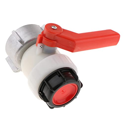 misppro IBC Tankadapter 80 mm Einlass 50 mm Auslassanschluss Ersatz Wasserhahn für Haus und Garten Wasseranschlüsse misppro IBC Tankadapter 80 mm Einlass 50 mm Auslassanschluss Ersatz Wasserhahn für Haus und Garten Wasseranschlüsse von misppro
