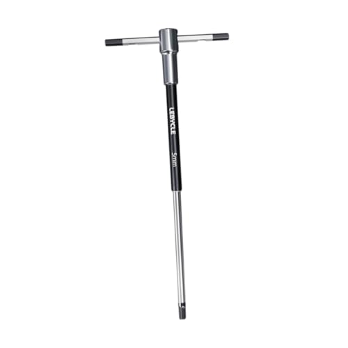 misppro T-Griff Sechskantschlüssel Gleitzubehör Inbusschlüssel für mechanische Arbeit Fahrrad Autoreparatur Möbelmontage - 5 mm misppro T-Griff Sechskantschlüssel Gleitzubehör Inbusschlüssel für mechanische Arbeit Fahrrad Autoreparatur Möbelmontage - 5 mm von misppro
