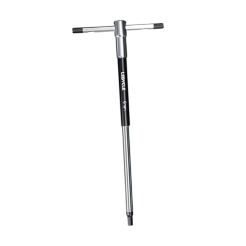 misppro T-Griff Sechskantschlüssel Gleitzubehör Inbusschlüssel für mechanische Arbeit Fahrrad Autoreparatur Möbelmontage - 6 mm misppro T-Griff Sechskantschlüssel Gleitzubehör Inbusschlüssel für mechanische Arbeit Fahrrad Autoreparatur Möbelmontage - 6 mm von misppro