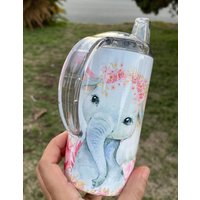 Personalisierte Kinder Kleinkind Becher Elefant Schnabeltasse, Kind Becher, Ostergeschenk, Ostern Korb Stuffer, Geschenk von misquinceevents