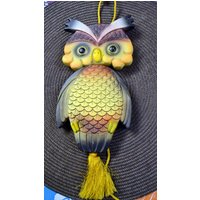 Eule Wandbehang....norleans Keramik Wandbehang Made in Japan Eule Wandbehang....norleans Keramik Wandbehang Made in Japan von misseileen