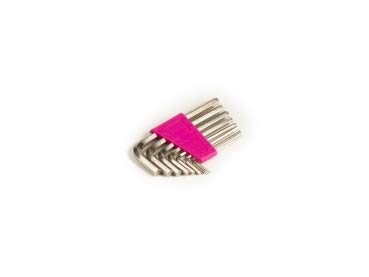 missfixx 6-Kantschlüssel, Inbusschlüssel pink, Set 8 Stück von missfixx