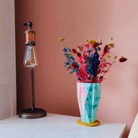 Marmorierte Deko Vase | Getrocknete Blumen Dekor Einweihungsgeschenk von misshandled