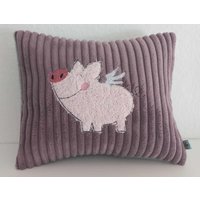 Glücksschweinchen Kissen Glücksschweinchen Kissen von misssewingsnail