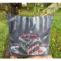 Kissen Schwarzwald, Schwarzwälder Kirschtorte von misssewingsnail