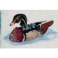 Holz Ente Handtuch - Besticktes Jagd Fingerkuppen Schürze-Küchen von misty1718