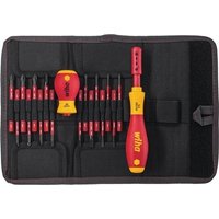 Schraubendrehersatz slimVario 18-tlg.m.Wechselkl.VDE WIHA von Wiha