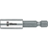 WERA Bithalter 899/4/1 1/4 Zoll F 6,3 1/4 Zoll C 6,3 Magnet, Spreng-Ri L.50mm von Wera