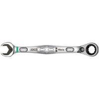 Knarrenringmaulschlüssel SW 19 L. 246 mm 80 Zähne Ringseite 15Grad gekröpft Knarrenringmaulschlüssel SW 19 L. 246 mm 80 Zähne Ringseite 15Grad gekröpft von Wera
