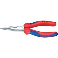 Radiozange DIN ISO 5745 L.160mm flach/rund ger.pol.2K-Hülle KNIPEX von Knipex