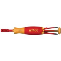 Magazinbithalter 38610 6-tlg.Schlitz/PH VDE isol.WIHA von Wiha