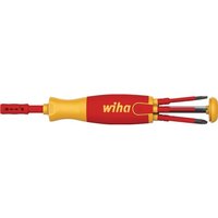 WIHA Magazinbithalter 38611 6-tlg.Schlitz/PZD/+- SL/PZD VDE isol von Wiha