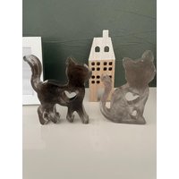 Erinnerung Haustier | Andenken Katze Tierfell Figur von mitHerzundBlueten