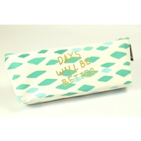 Canvas "Days Will Be Better" Federmäppchen Makeup Canvas "Days Will Be Better" Federmäppchen Makeup von mitherzundpapier