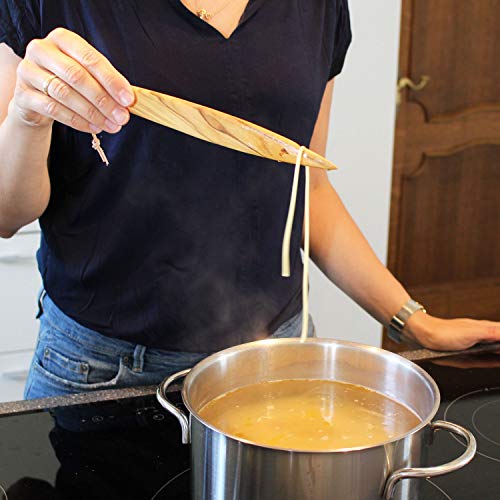 Spaghetti Angel, Geschenkidee, Küchenhelfer, handgemacht aus Holz, Spaghettiangel von mitienda mit Liebe gemacht