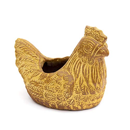 mitienda mit Liebe gemacht Blumentopf aus Ton Huhn, Pflanztopf Huhnform, Huhndeko Gartendeko, Geschenkidee mitienda mit Liebe gemacht Blumentopf aus Ton Huhn, Pflanztopf Huhnform, Huhndeko Gartendeko, Geschenkidee von mitienda mit Liebe gemacht