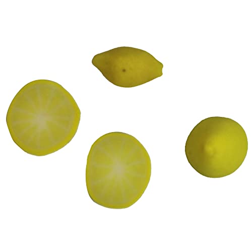 mitienda mit Liebe gemacht Zitronen Set 3-4 Mix 1,5 bis 3 cm, Krippenzubehör Lebensmittel, Zitrusfrüchte für Krippe von mitienda mit Liebe gemacht