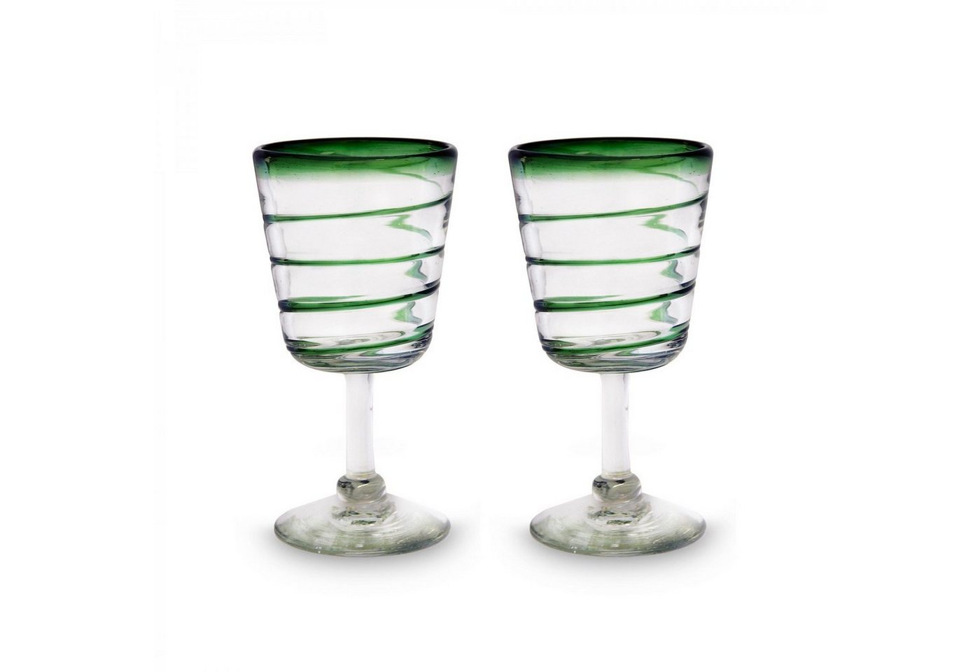 mitienda Cocktailglas Cocktailgläser 2er Set grüne spirale mitienda Cocktailglas Cocktailgläser 2er Set grüne spirale von mitienda