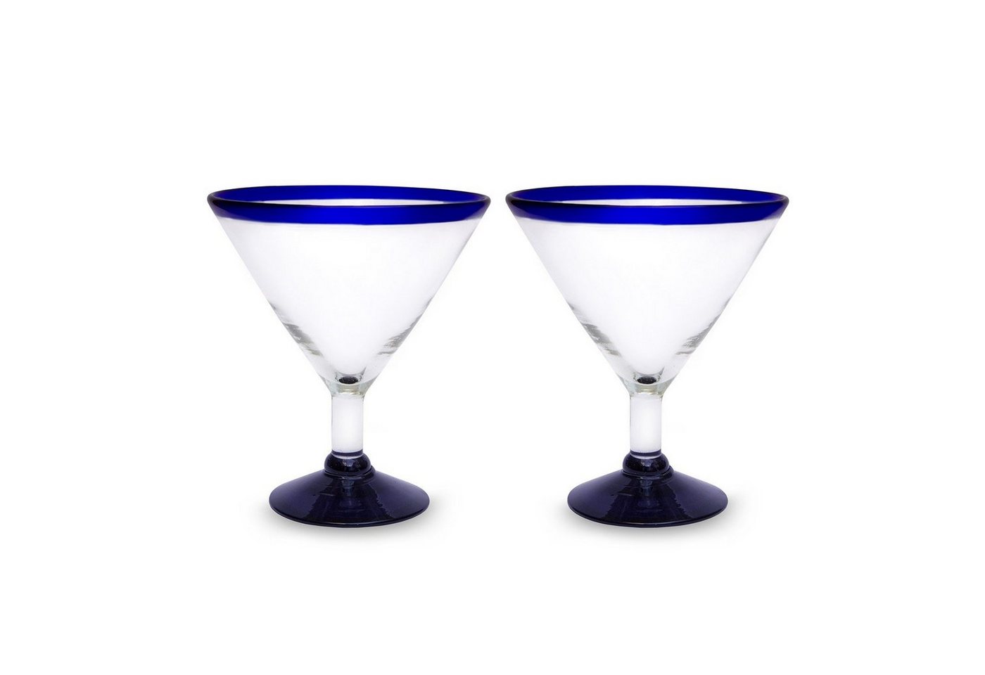 mitienda Cocktailglas Martini Gläser 2er Set, Mundgeblasenes Glas von mitienda