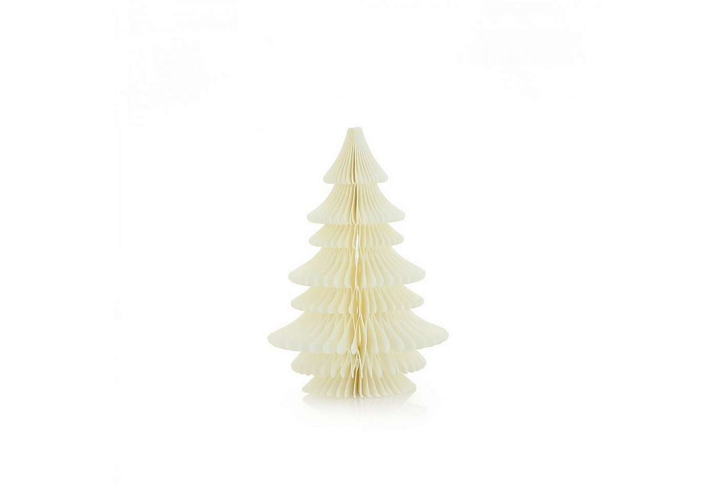 mitienda Fensterdekoration Papiertannenbaum zum Aufstellen in weiß 20cm mitienda Fensterdekoration Papiertannenbaum zum Aufstellen in weiß 20cm von mitienda