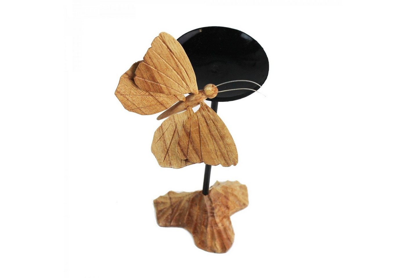 mitienda Kerzenständer Kerzenständer aus Holz Schmetterling mitienda Kerzenständer Kerzenständer aus Holz Schmetterling von mitienda
