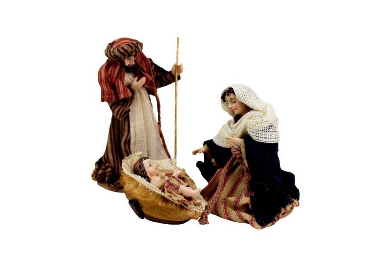 mitienda Krippe Krippenfiguren Set, Heilige Familie, 13cm mitienda Krippe Krippenfiguren Set, Heilige Familie, 13cm von mitienda