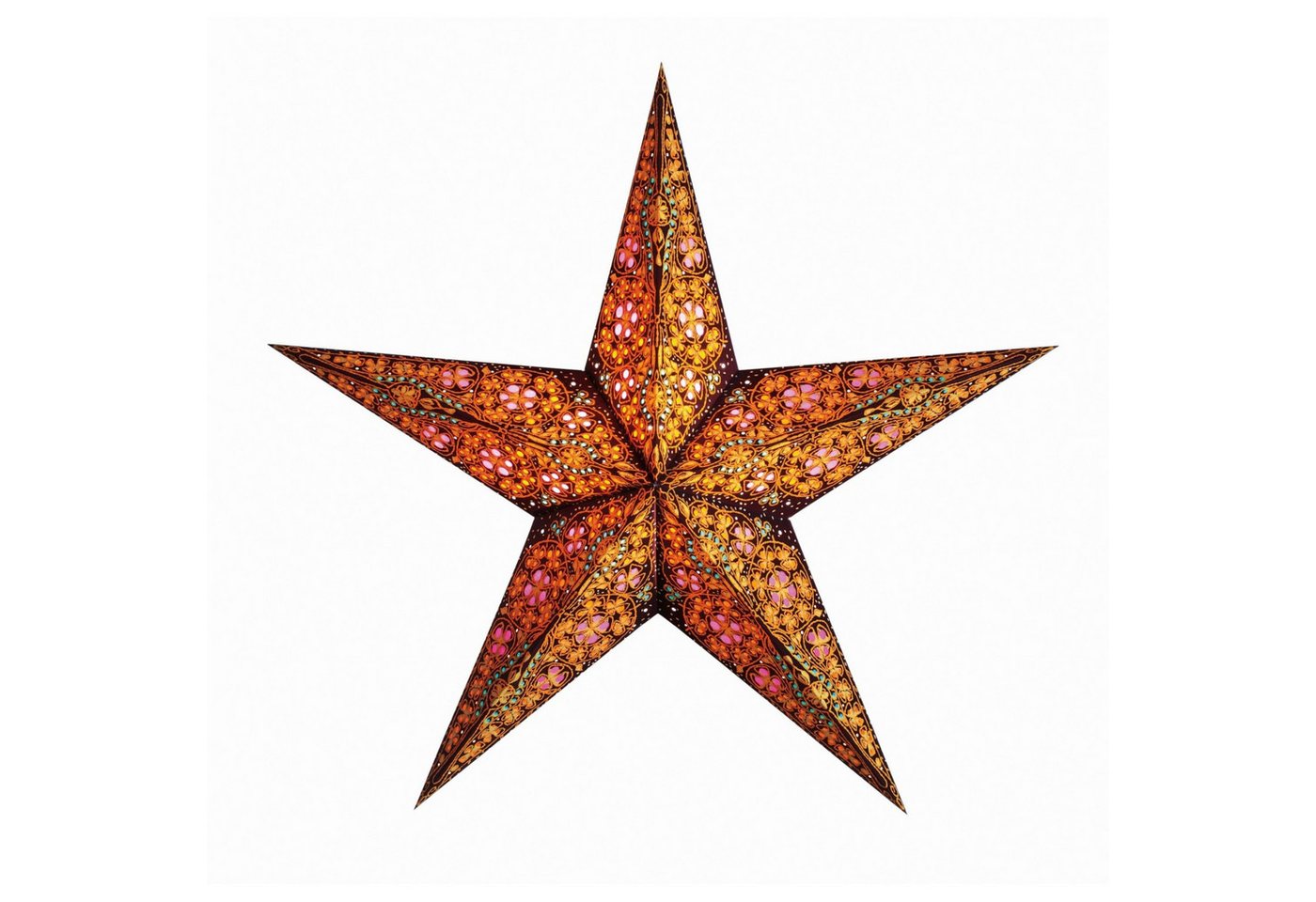 mitienda Papiersterne Papierstern starlightz kalea m amber von mitienda