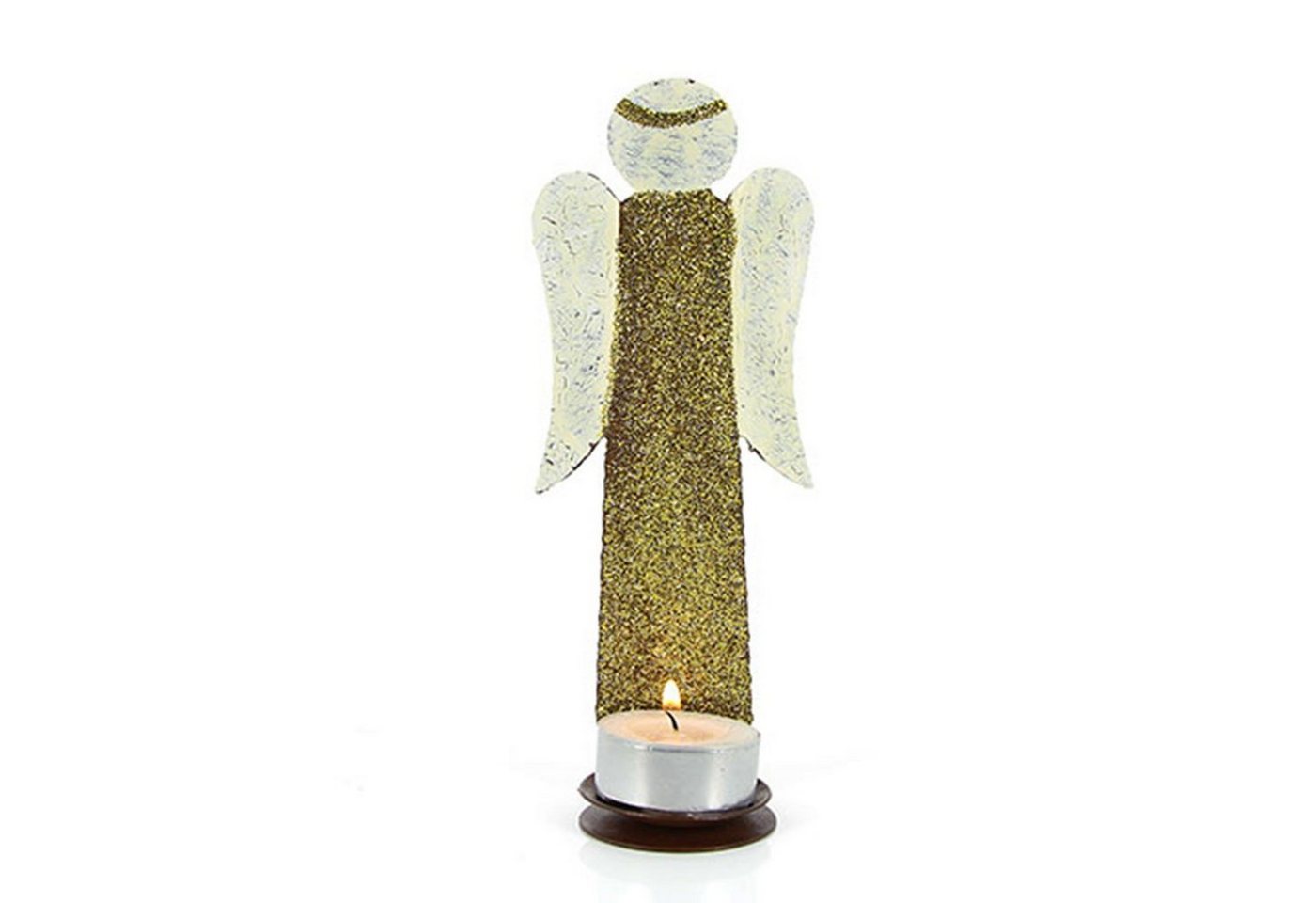 mitienda Teelichthalter Teelichthalter Engel gold, Weihnachtsdeko mitienda Teelichthalter Teelichthalter Engel gold, Weihnachtsdeko von mitienda
