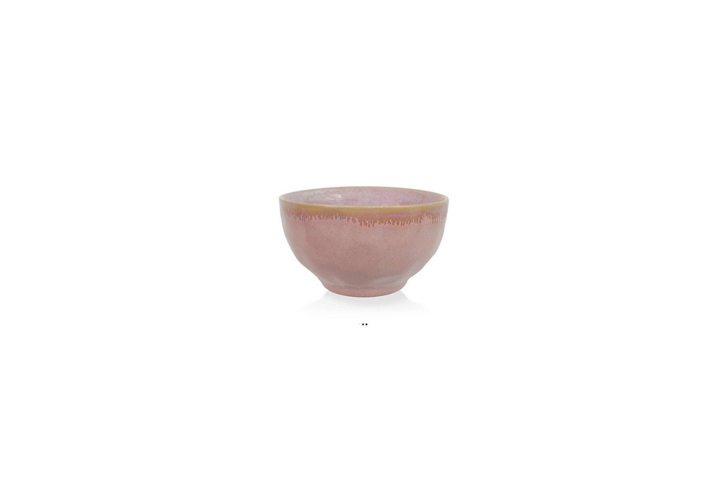 mitienda Teller Stoneware Schale Porzellan rosa von mitienda