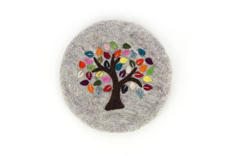 mitienda Topfuntersetzer Topfuntersetzer 'Baum des Lebens' von mitienda