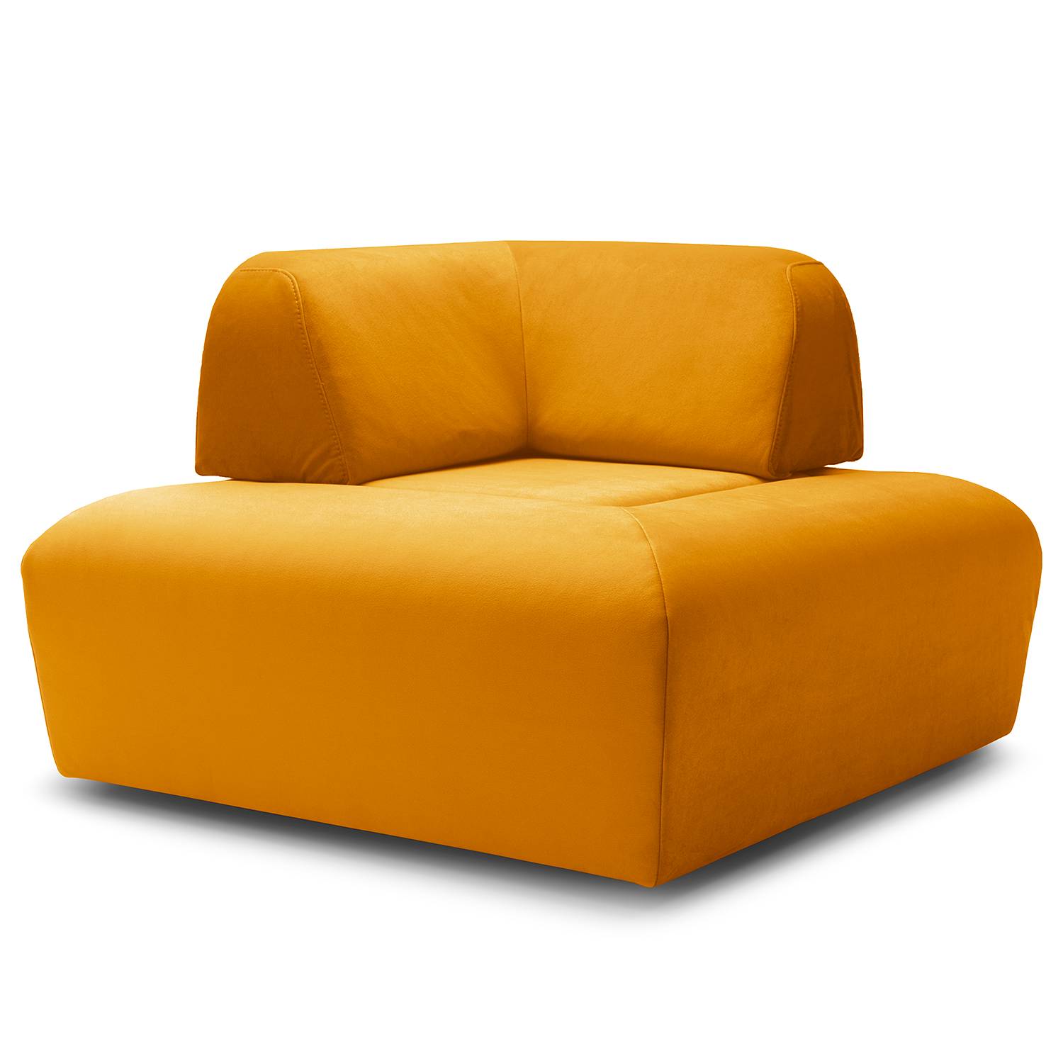 home24 Eck-Rückenlehne Miu Magic Gelb Samt Sadia 41 x 33 x 41cm Modern home24 Eck-Rückenlehne Miu Magic Gelb Samt Sadia 41 x 33 x 41cm Modern von home24