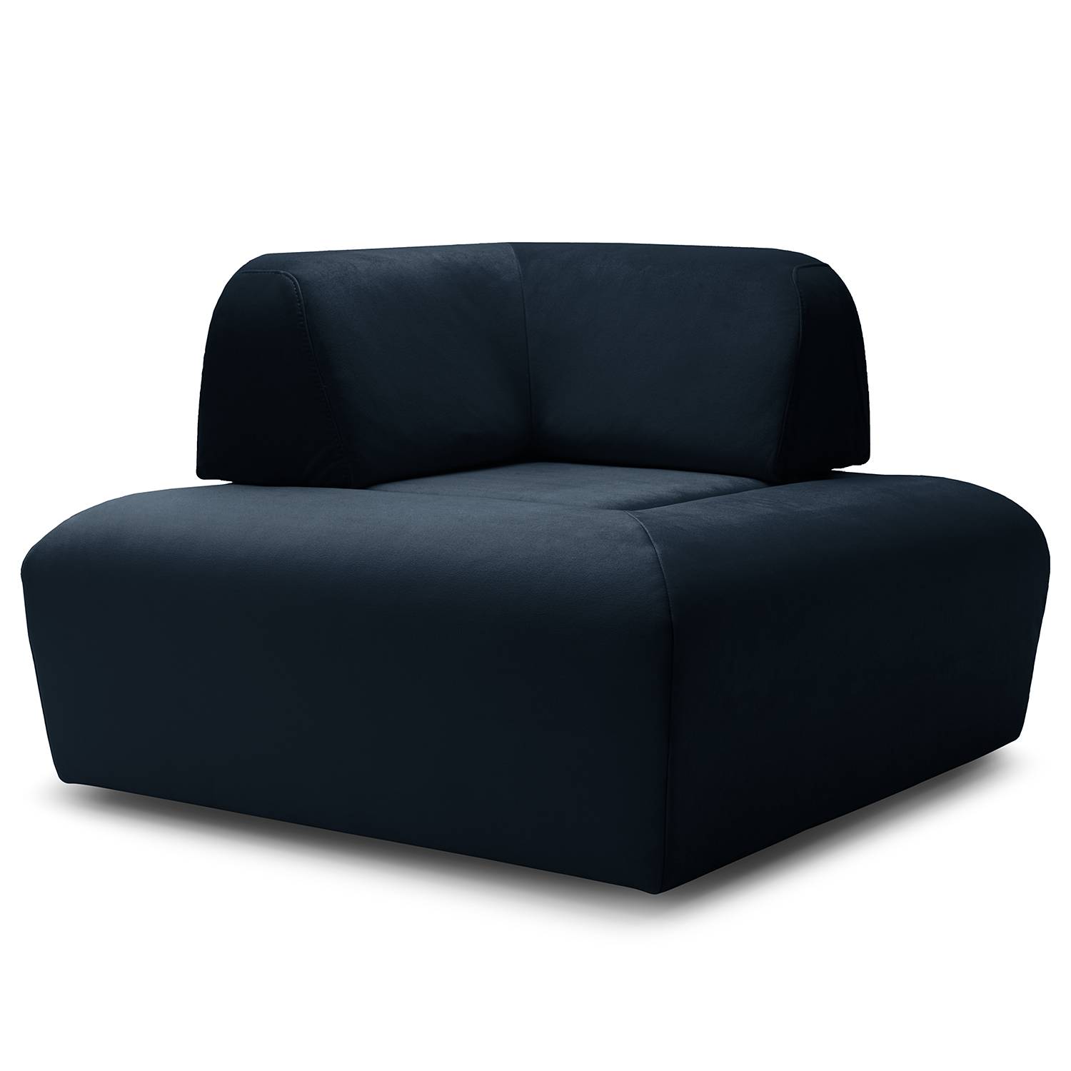 home24 Eck-Rückenlehne Miu Magic Blau Samt Sadia 41 x 33 x 41cm Modern home24 Eck-Rückenlehne Miu Magic Blau Samt Sadia 41 x 33 x 41cm Modern von home24