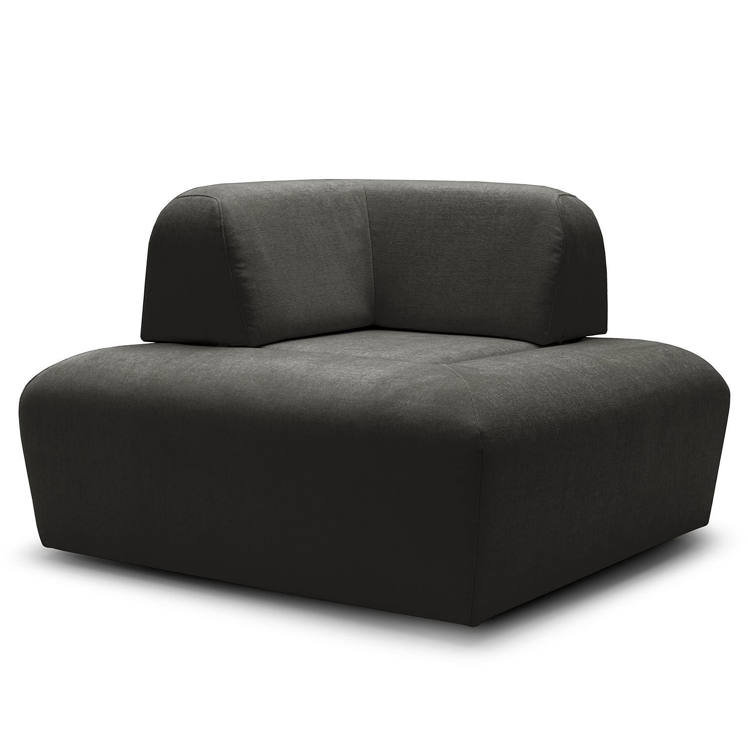 home24 Eck-Rückenlehne Miu Magic Grau Webstoff Concha 41 x 33 x 41cm Modern home24 Eck-Rückenlehne Miu Magic Grau Webstoff Concha 41 x 33 x 41cm Modern von home24