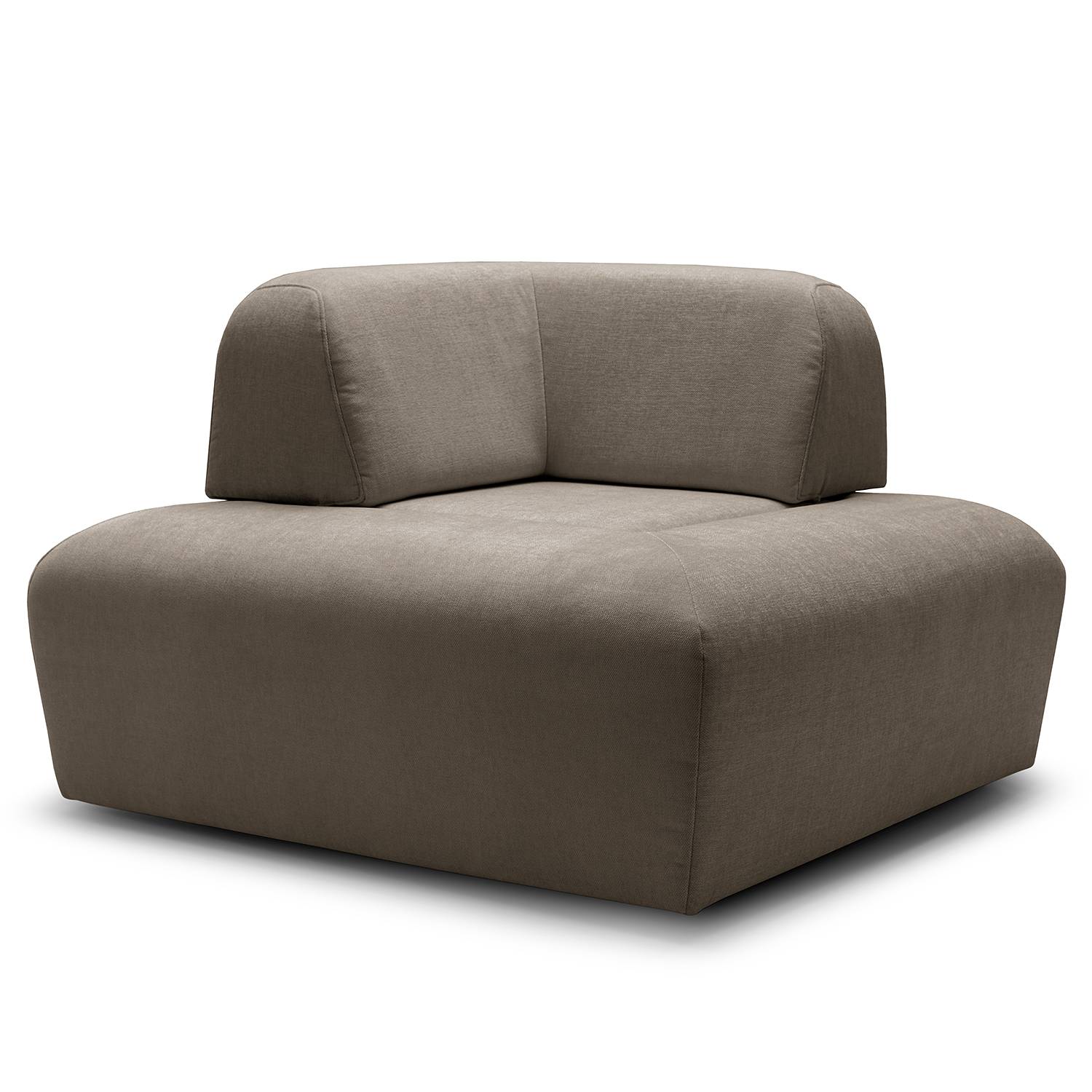 home24 Eck-Rückenlehne Miu Magic Braun Webstoff Concha 41 x 33 x 41cm Modern home24 Eck-Rückenlehne Miu Magic Braun Webstoff Concha 41 x 33 x 41cm Modern von home24