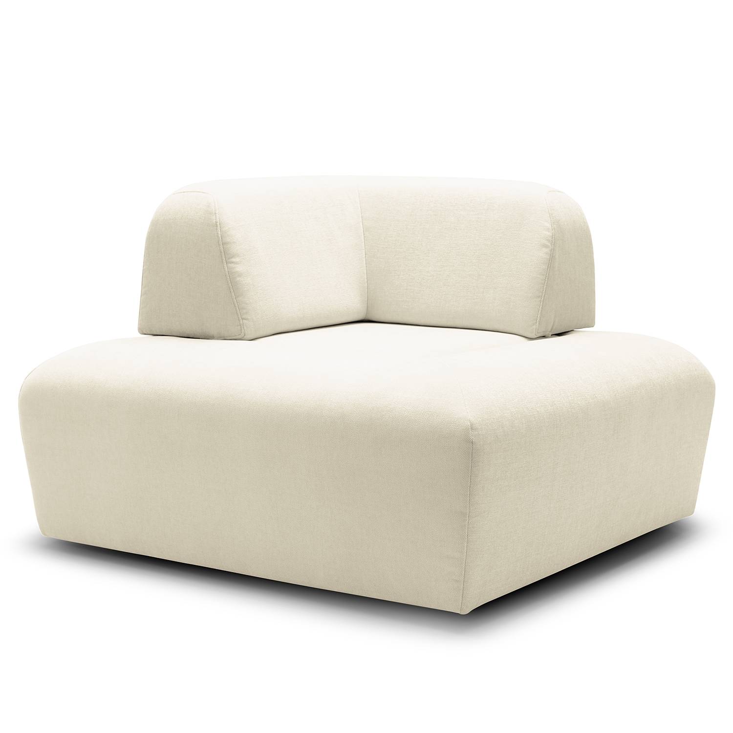 home24 Eck-Rückenlehne Miu Magic Beige Webstoff Concha 41 x 33 x 41cm Modern home24 Eck-Rückenlehne Miu Magic Beige Webstoff Concha 41 x 33 x 41cm Modern von home24