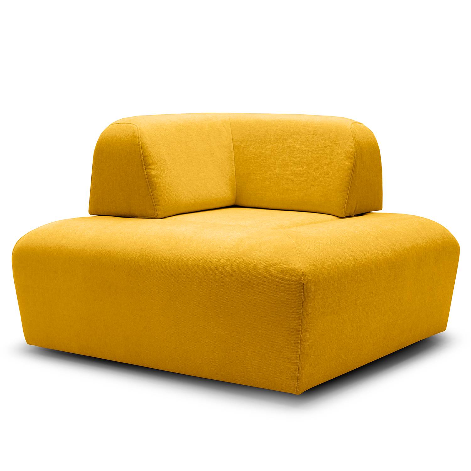 home24 Eck-Rückenlehne Miu Magic Gelb Webstoff Concha 41 x 33 x 41cm Modern home24 Eck-Rückenlehne Miu Magic Gelb Webstoff Concha 41 x 33 x 41cm Modern von home24