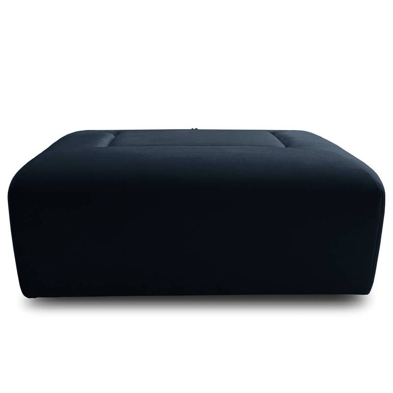 home24 Hocker Miu Magic 195 x 41 x 102cm Blau Samt Sadia: Dunkelblau von home24