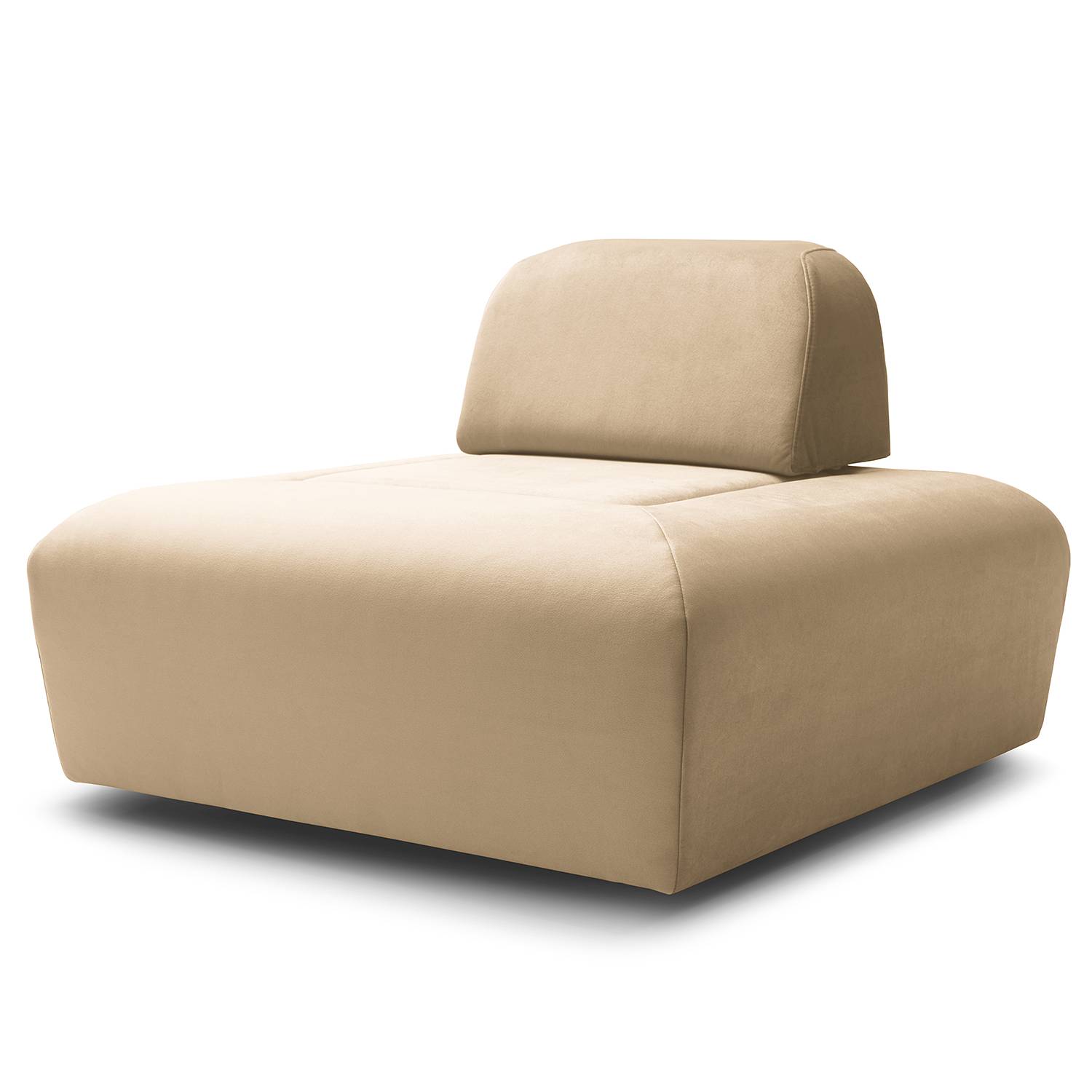 home24 Rückenlehne Miu Magic S Beige Samt Sadia 56 x 33 x 30cm Modern home24 Rückenlehne Miu Magic S Beige Samt Sadia 56 x 33 x 30cm Modern von home24