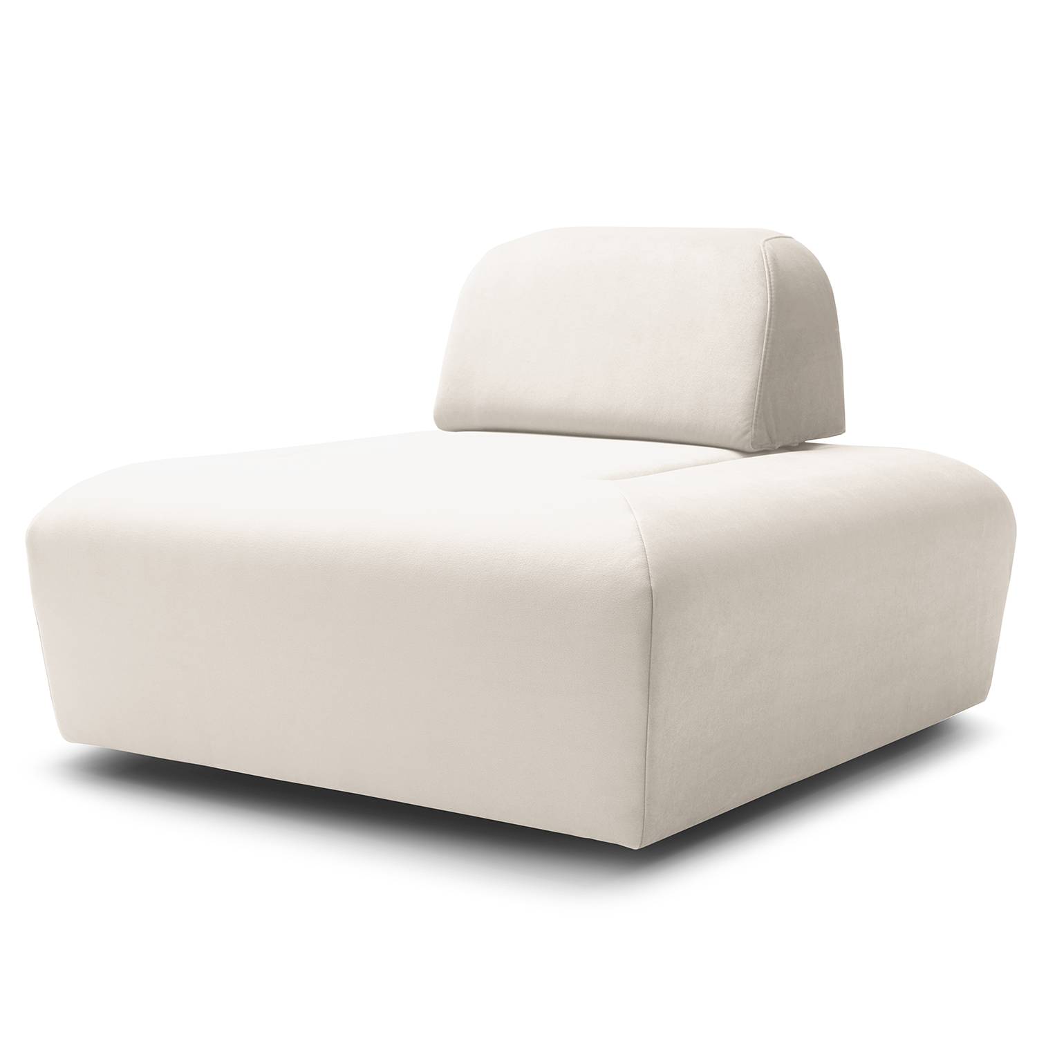 home24 Rückenlehne Miu Magic S Weiß Samt Sadia 56 x 33 x 30cm Modern home24 Rückenlehne Miu Magic S Weiß Samt Sadia 56 x 33 x 30cm Modern von home24