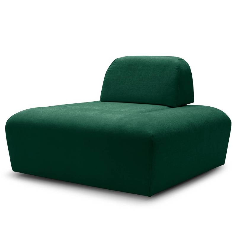 home24 Rückenlehne Miu Magic S Grün Webstoff Concha 56 x 33 x 30cm Modern von home24