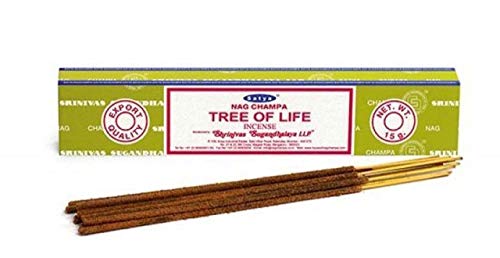 Satya Tree of Life Incense Sticks Agarbatti Indian Natural Fragrance Hand Rolled Pack of 3 Satya Tree of Life Incense Sticks Agarbatti Indian Natural Fragrance Hand Rolled Pack of 3 von miubaao