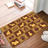 Scottish Terrier Teppich, Matte, Fußmatte, Perfektes Geschenk Für Liebhaber, Dekoration, Badezimmermatte von miumaxgifts